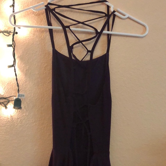 Plum Prom Dress - Picture 2 of 2